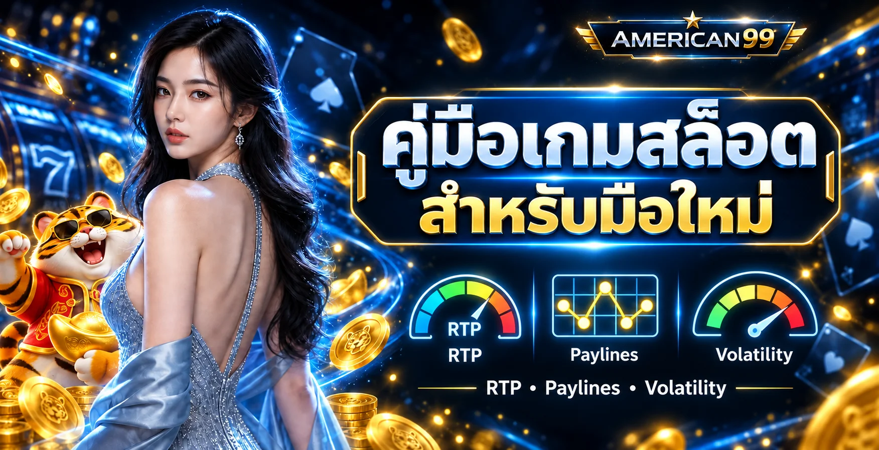 AMERICAN99 คู่มือเกมสล็อต RTP Paylines Volatility